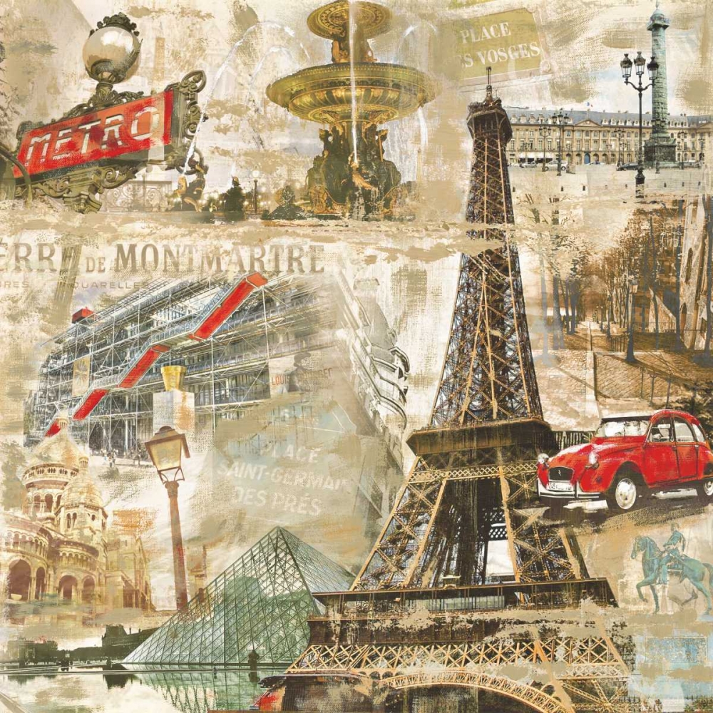 In Paris art print by Tyler Burke for $57.95 CAD