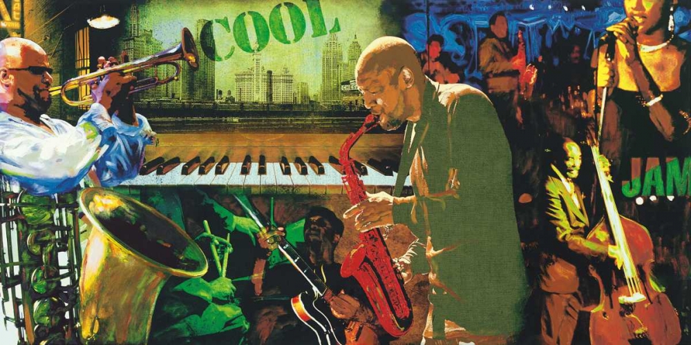 Cool Jazz art print by Tyler Burke for $57.95 CAD
