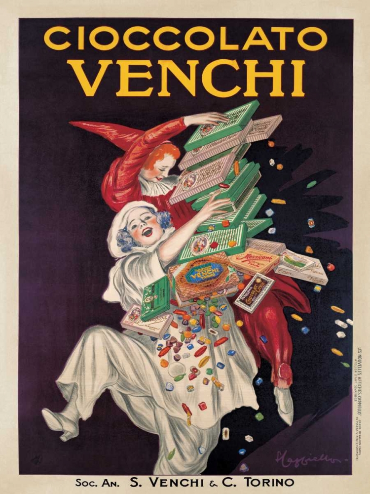 Cioccolato Venchi art print by Leonetto Cappiello for $57.95 CAD