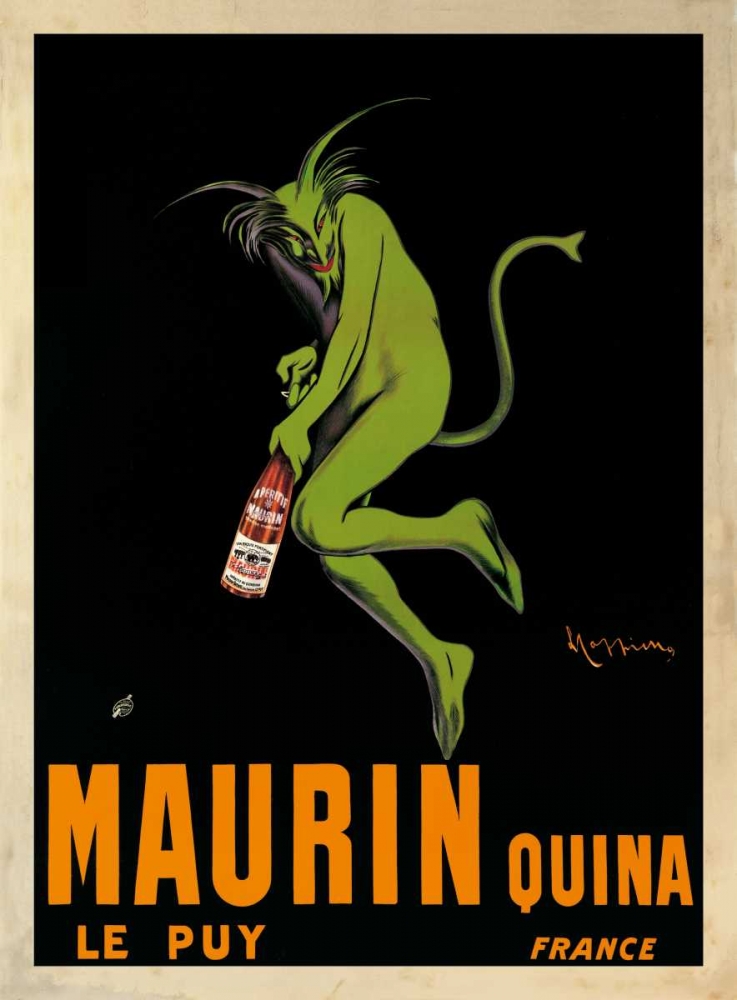 Maurin Quina-1920 ca art print by Leonetto Cappiello for $57.95 CAD