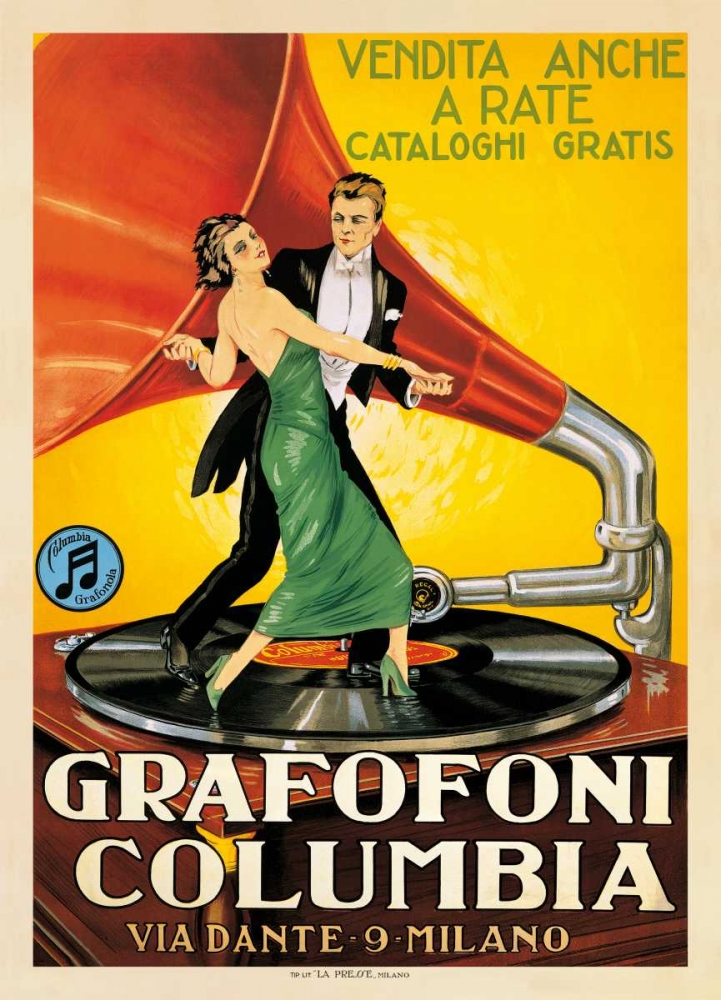 Grafofoni Columbia-1920 ca art print by Anonymous for $57.95 CAD