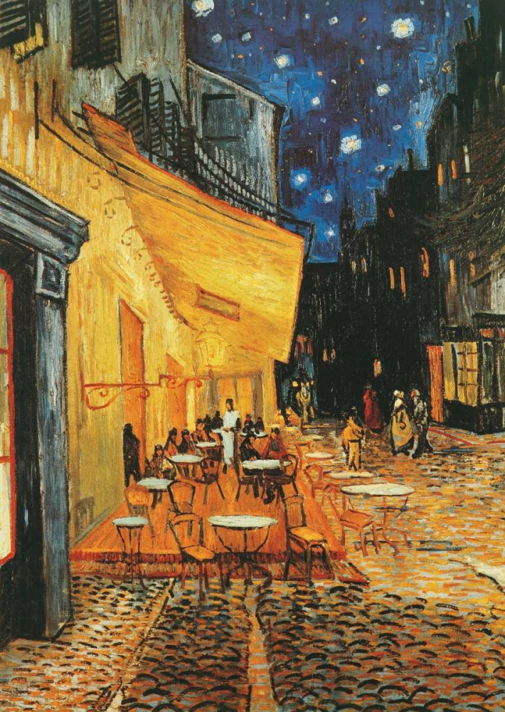 Cafe de nuit art print by Vincent Van Gogh for $57.95 CAD