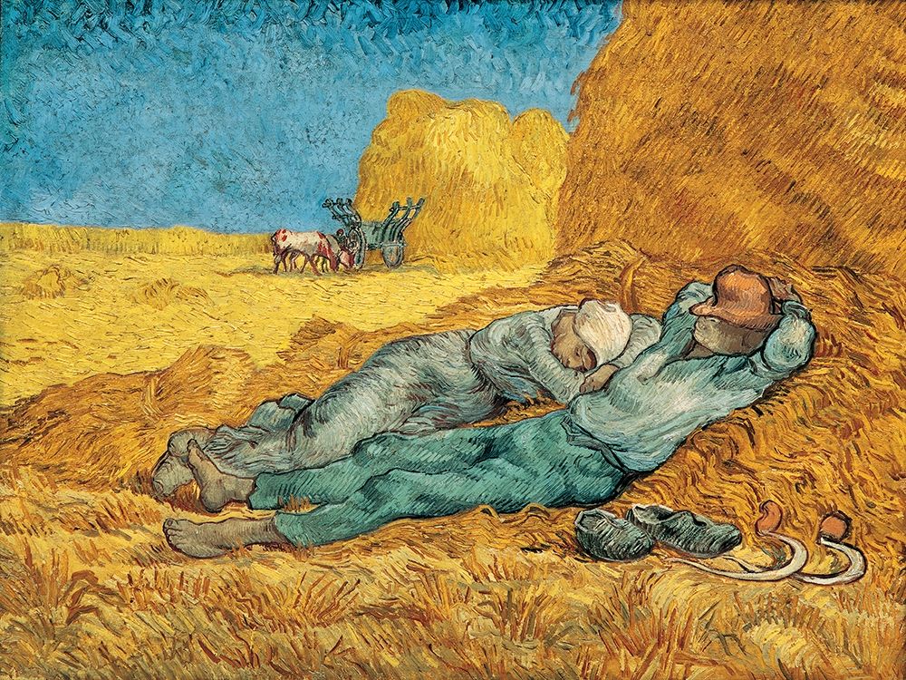 La Meridienne art print by Vincent Van Gogh for $57.95 CAD