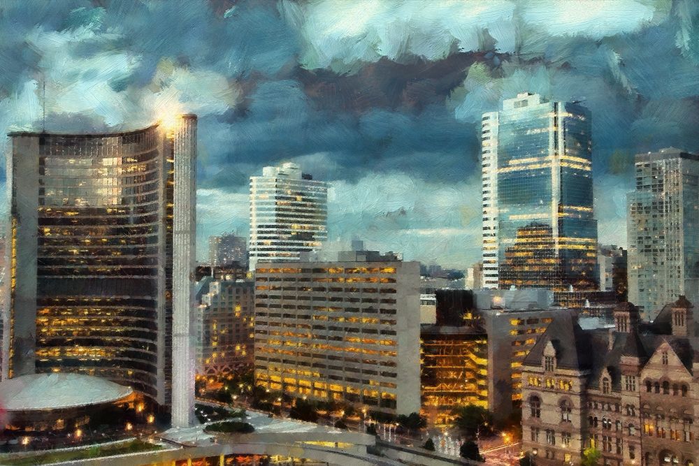 Toronto art print by Ronald Bolokofsky for $57.95 CAD