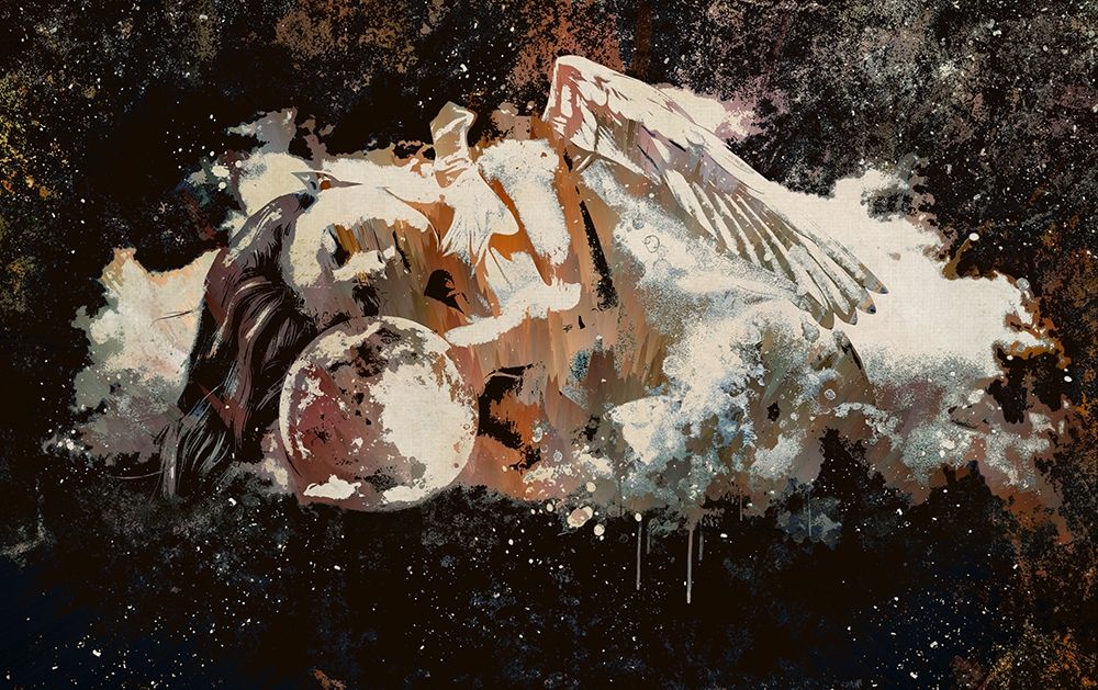 Guradian Angel art print by Ronald Bolokofsky for $57.95 CAD