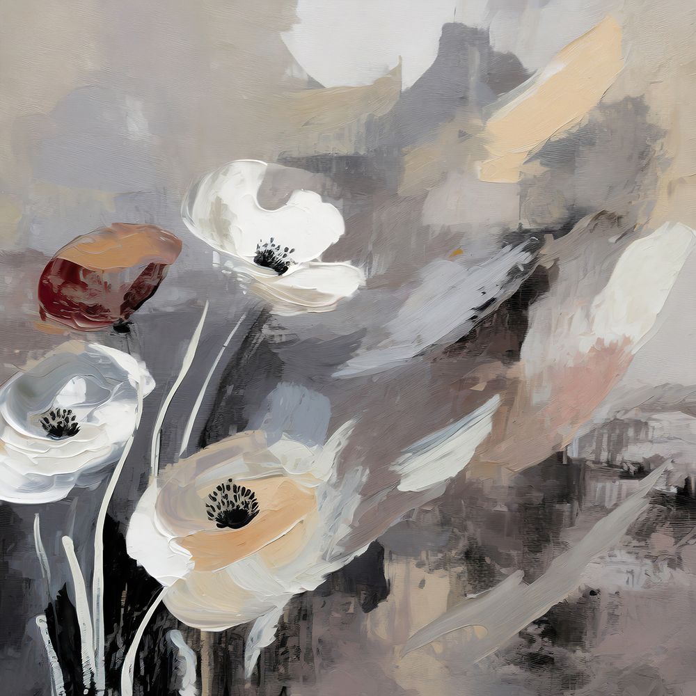 Poppies in Motion art print by Ronald Bolokofsky for $57.95 CAD