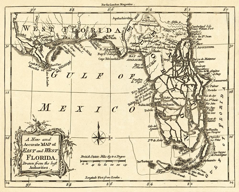 Florida -1765 art print by Unknown for $57.95 CAD
