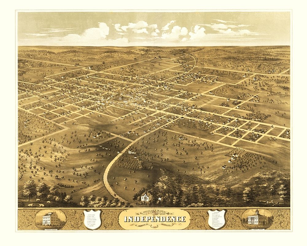 Independence Missouri - Ruger 1868 art print by Ruger for $57.95 CAD