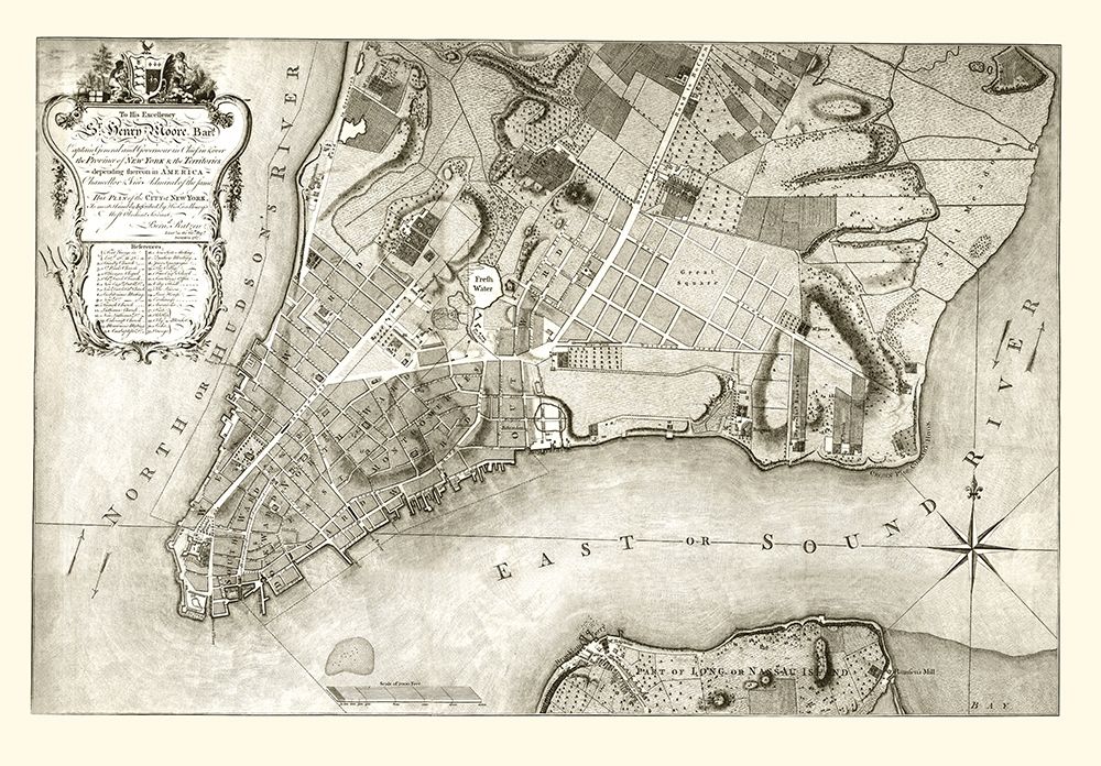 New York New York Planning - Ratzen 1767 art print by Ratzen for $57.95 CAD