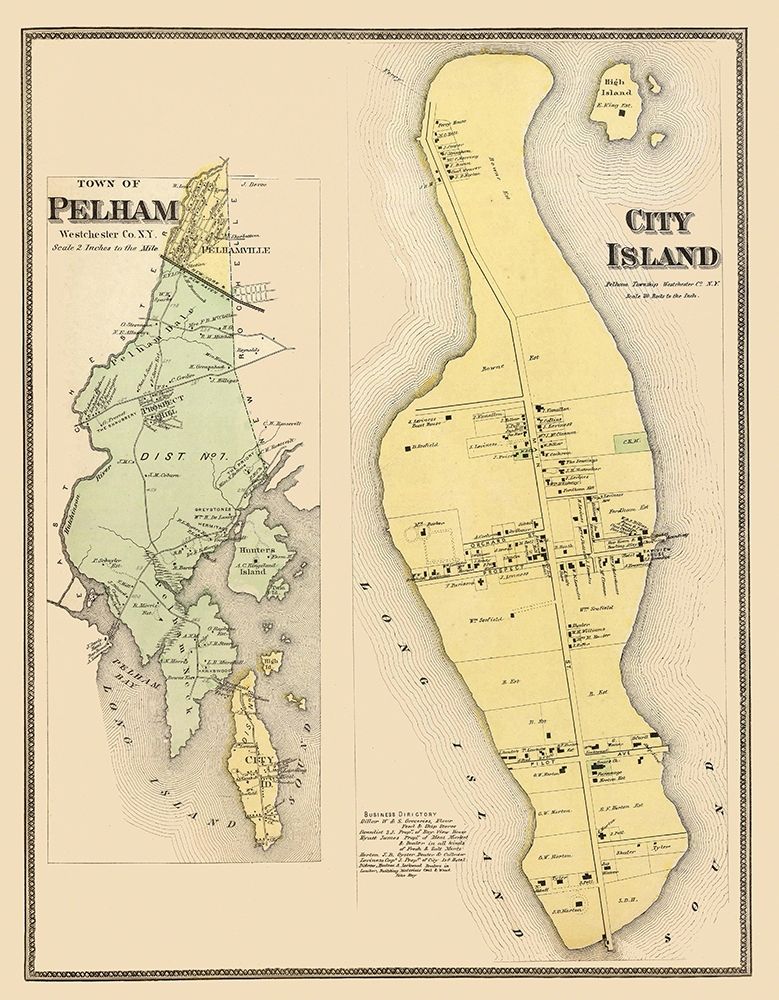 Pelham, City Island New York Landowner - Beers art print by Beers for $57.95 CAD