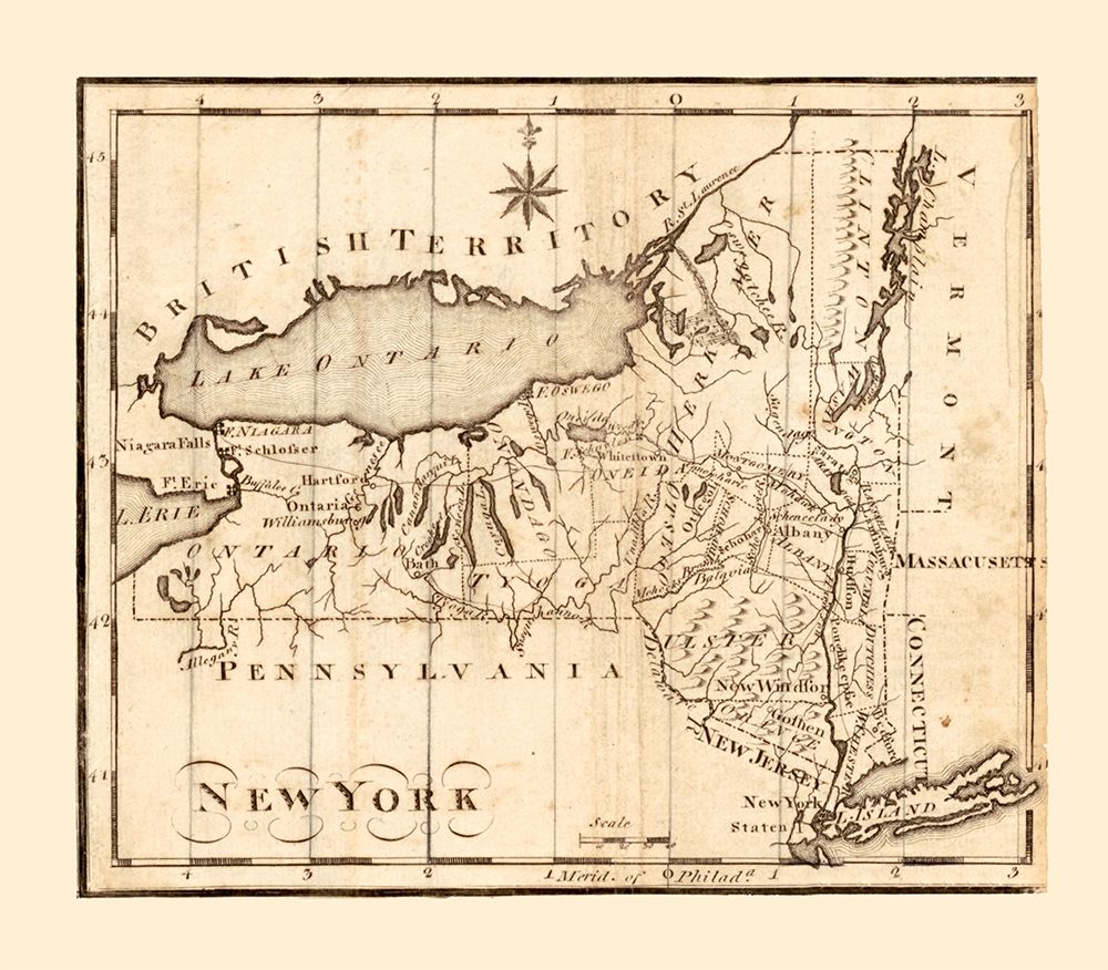 New York -1795 art print by Unknown for $57.95 CAD
