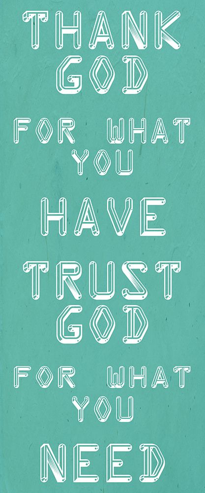Trust God art print by Jamie Phillip for $57.95 CAD