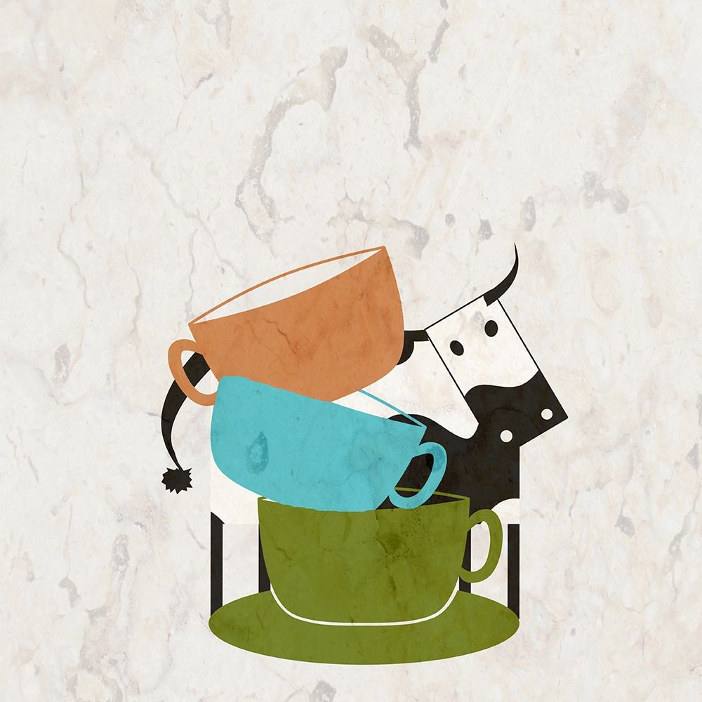 Coffee Bull art print by Jamie Phillip for $57.95 CAD