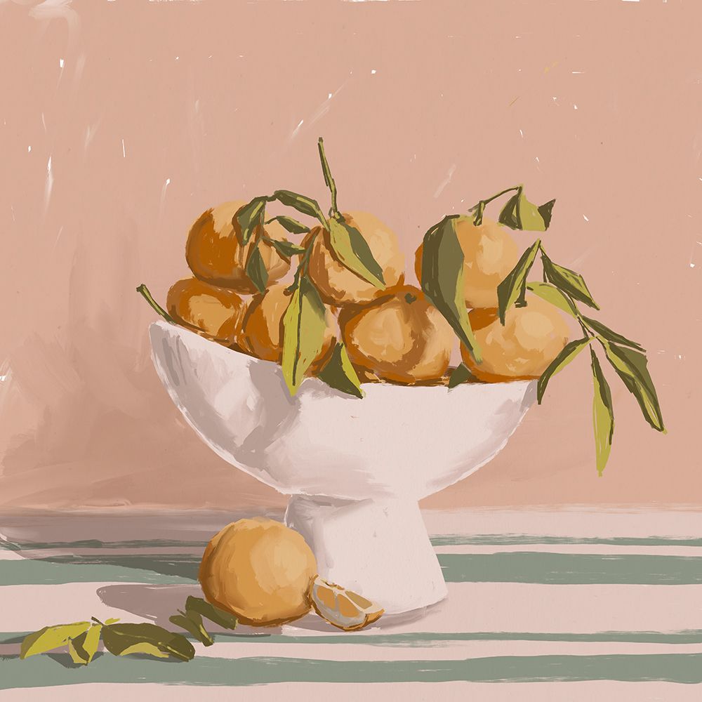 Bowl of Oranges art print by Urban Road for $57.95 CAD