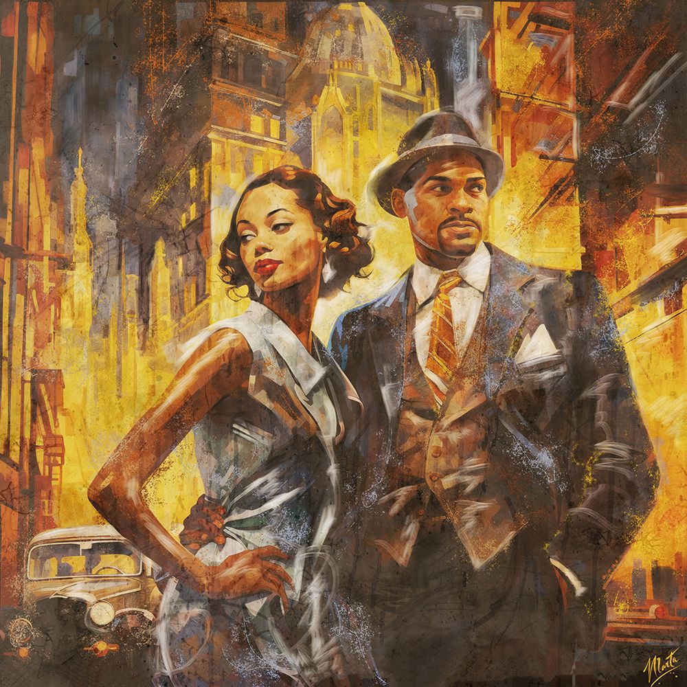 Harlem Nights I art print by Marta Wiley for $57.95 CAD