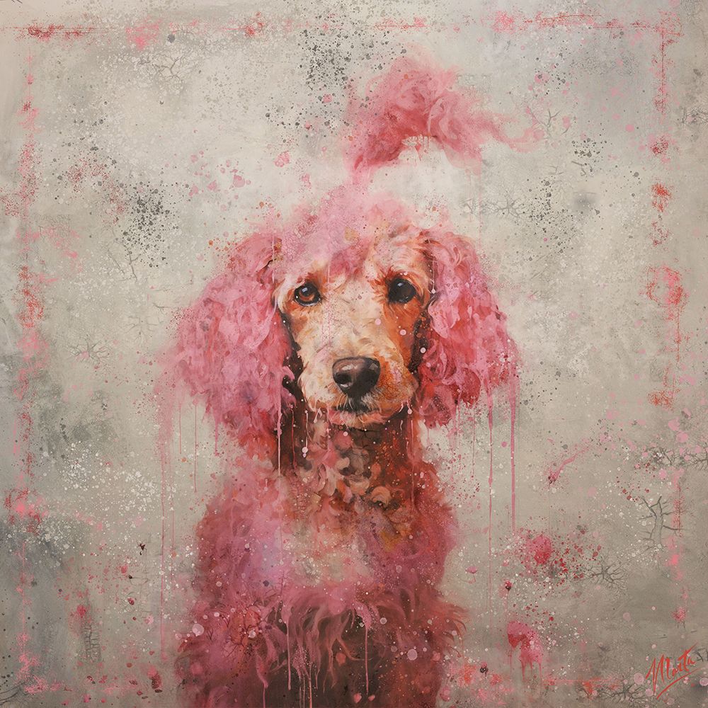 Poodle II art print by Marta Wiley for $57.95 CAD