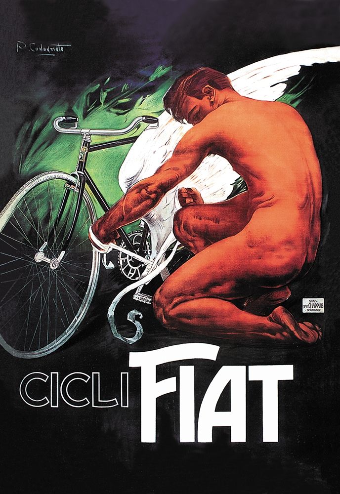 Cicli Fiat (Fiat Cycles) art print by Unknown for $57.95 CAD