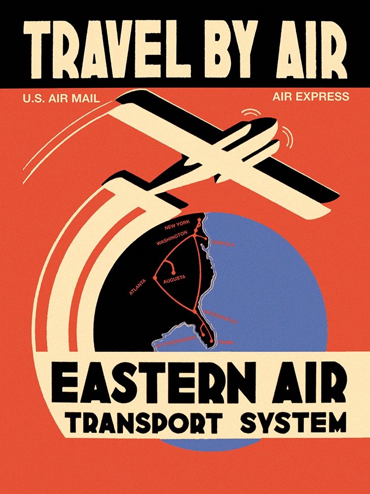 Eastern Air Transport System art print by Unknown for $57.95 CAD