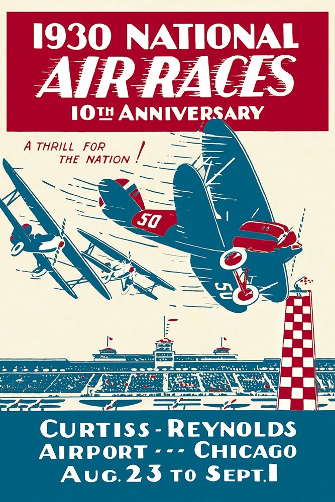 National Air Races 1930 art print by Unknown for $57.95 CAD