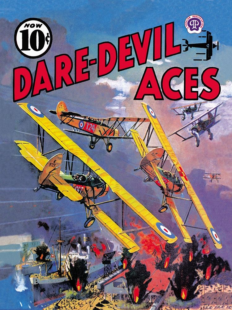 Dare-Devil Aces: The Dead Will Fly Again art print by Unknown for $57.95 CAD