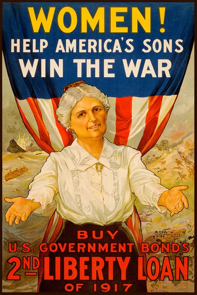 Women! Help Americas Sons Win the War art print by Unknown for $57.95 CAD