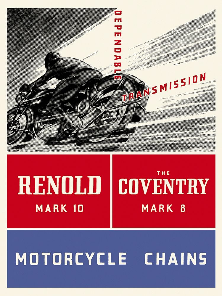 Reynold Mark 10 Motorcycle Chains art print by Unknown for $57.95 CAD