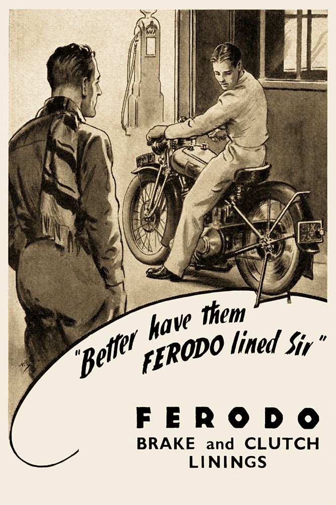 Ferodo Brake and Clutch Linings art print by Unknown for $57.95 CAD