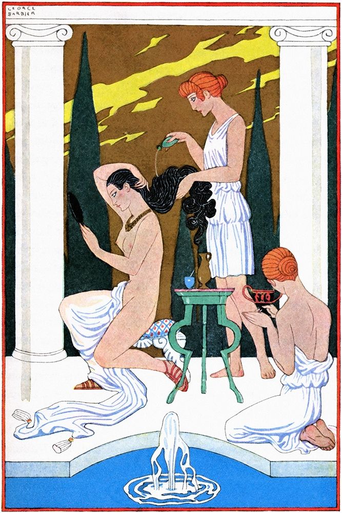 Ancient Rome art print by Georges Barbier for $57.95 CAD