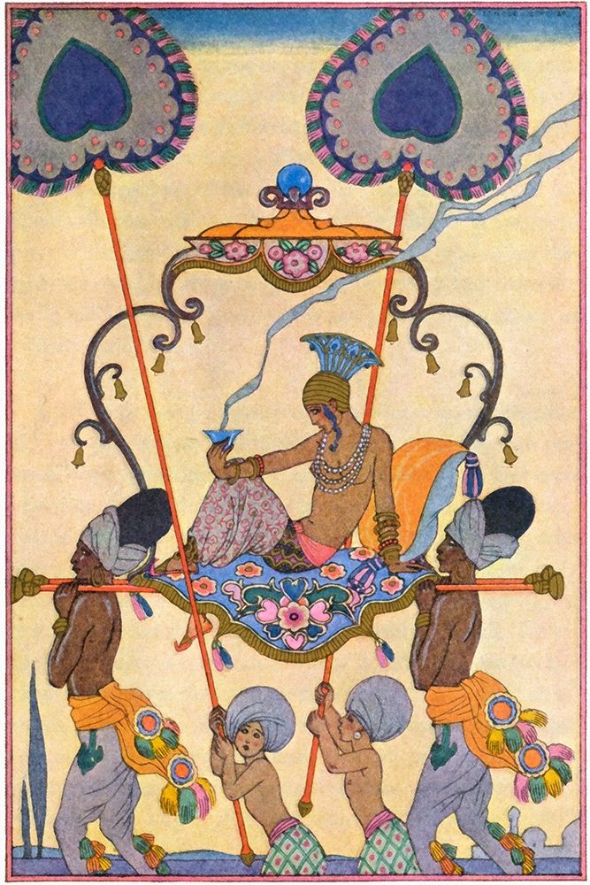 India art print by Georges Barbier for $57.95 CAD