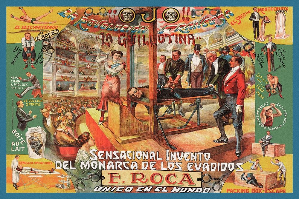 Magicians: Guillotina: F. Roca art print by Unknown for $57.95 CAD