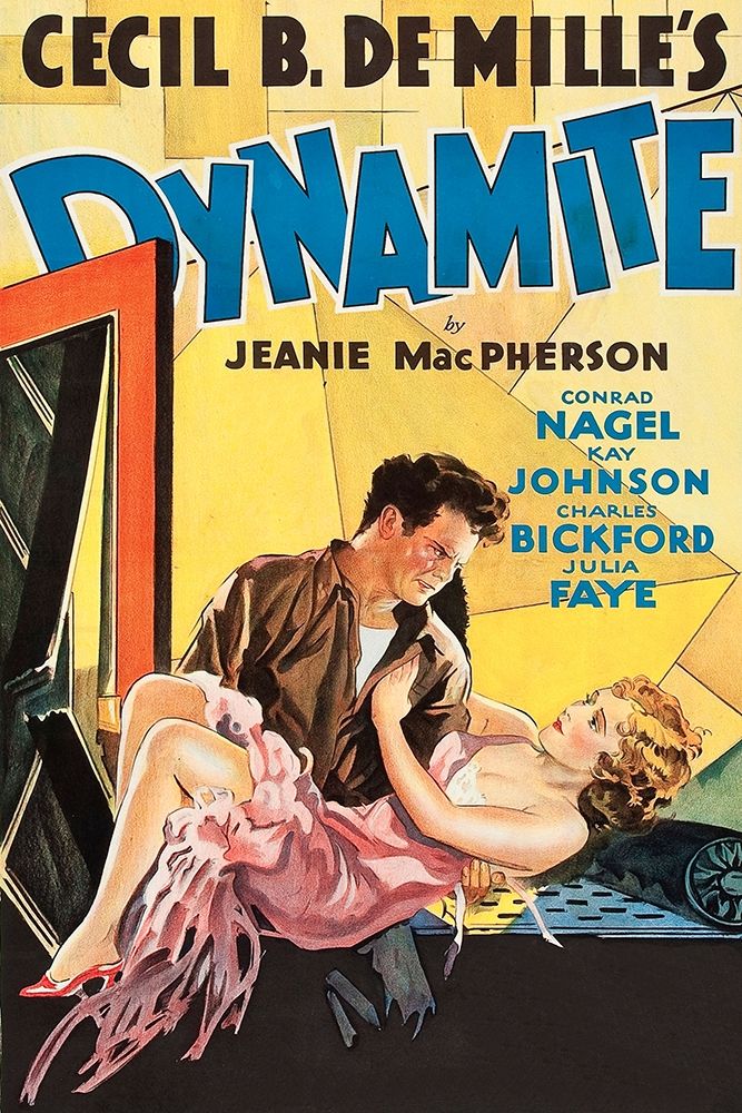 Vintage Film Posters: Dynamite art print by Unknown for $57.95 CAD