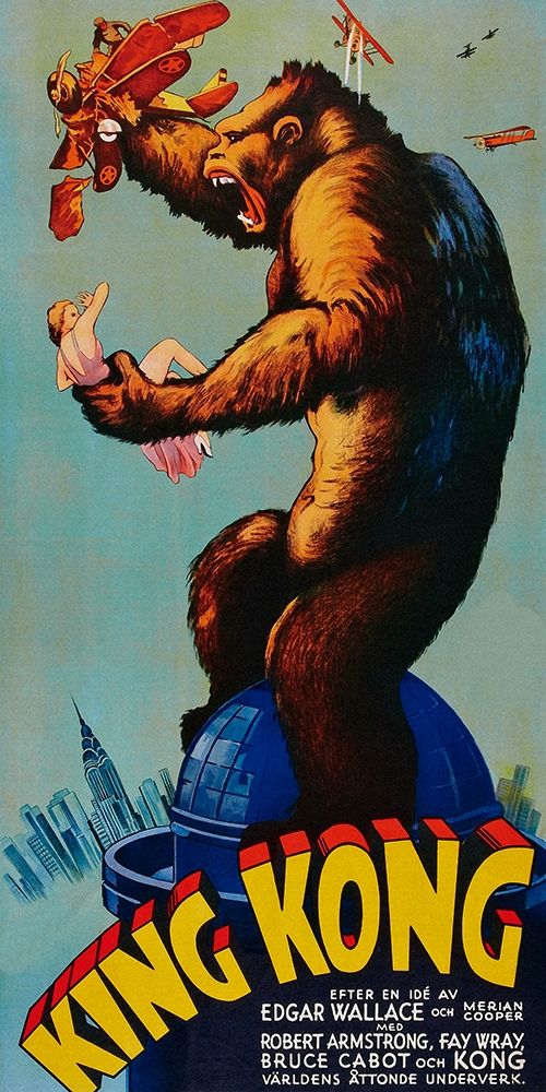 Vintage Film Posters: King Kong art print by Unknown for $57.95 CAD