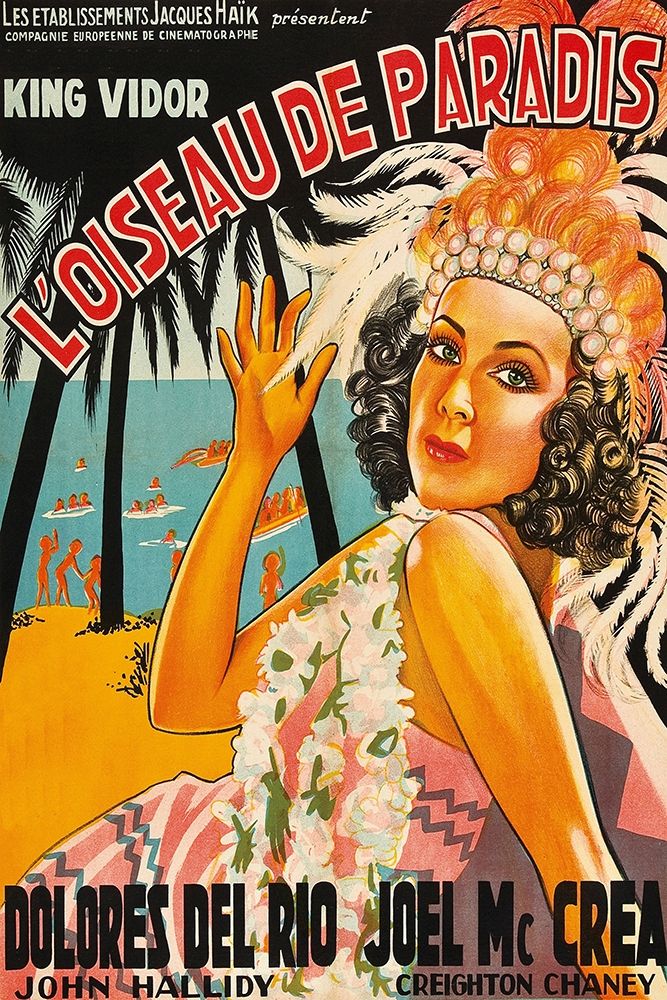 Vintage Film Posters: Bird of Paradise Loiseau de Paradis art print by Unknown for $57.95 CAD