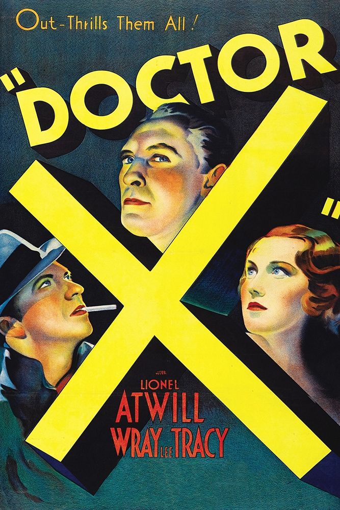 Vintage Film Posters: Doctor X art print by Unknown for $57.95 CAD