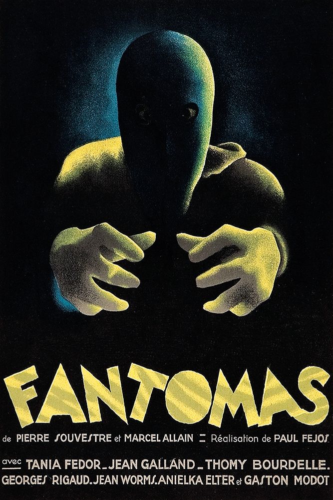 Vintage Film Posters: Phantoms Fantomas art print by Unknown for $57.95 CAD