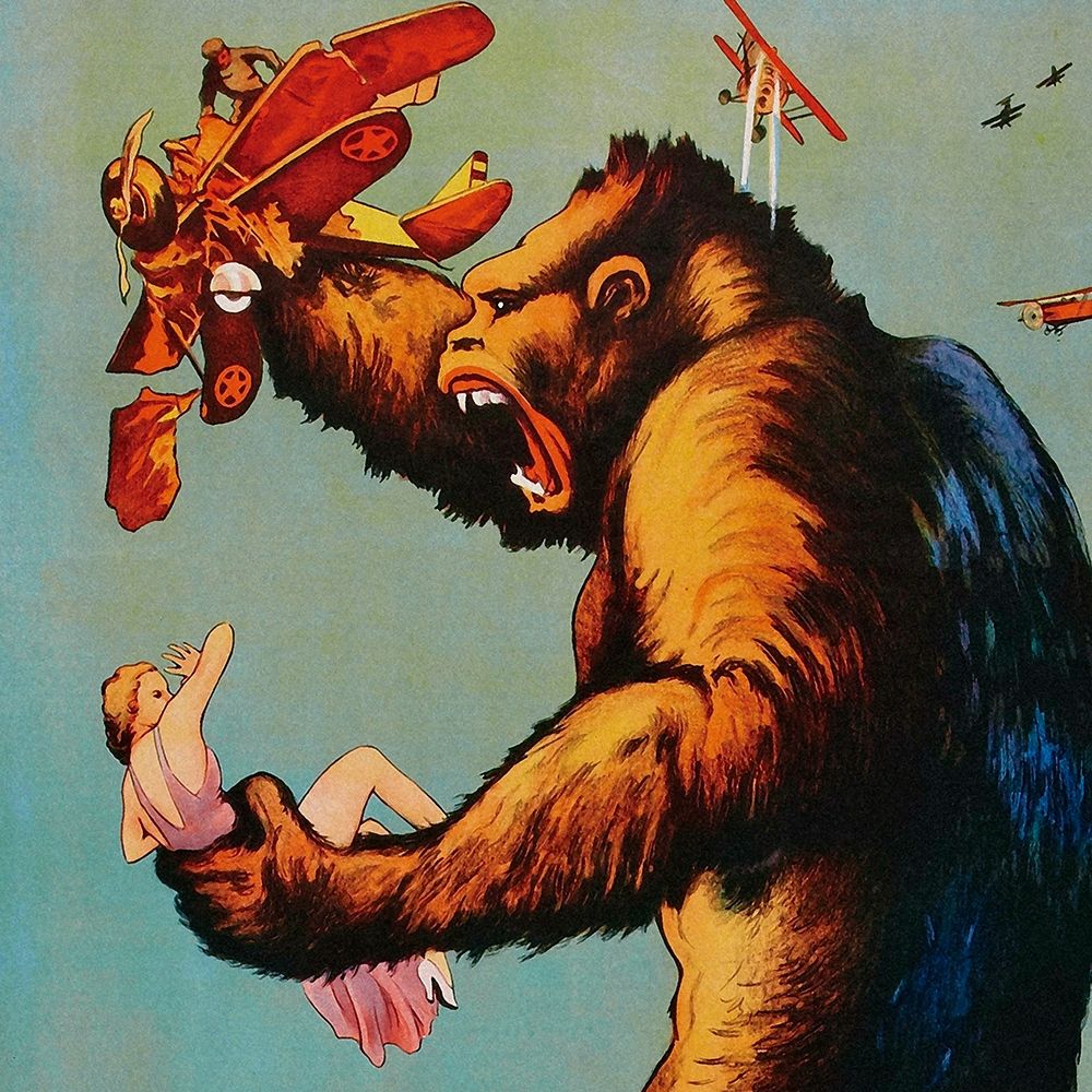 Vintage Film Posters: King Kong - Detail art print by Unknown for $57.95 CAD