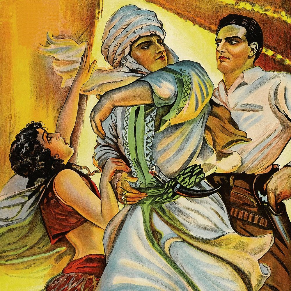 Vintage Film Posters: Love in the Desert Okens Ros - Detail art print by Unknown for $57.95 CAD
