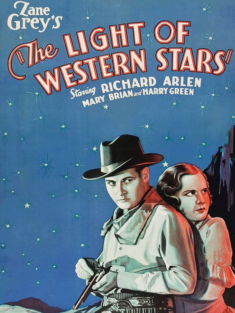 Vintage Westerns: Light of the Western Stars art print by Unknown for $57.95 CAD