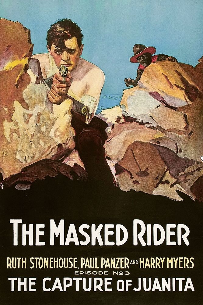 Vintage Westerns: Masked Rider - The Capture of Juanita art print by Unknown for $57.95 CAD