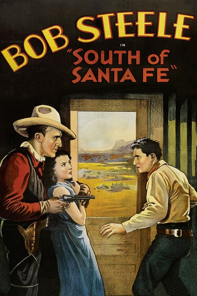 Vintage Westerns: South of Santa Fe art print by Unknown for $57.95 CAD