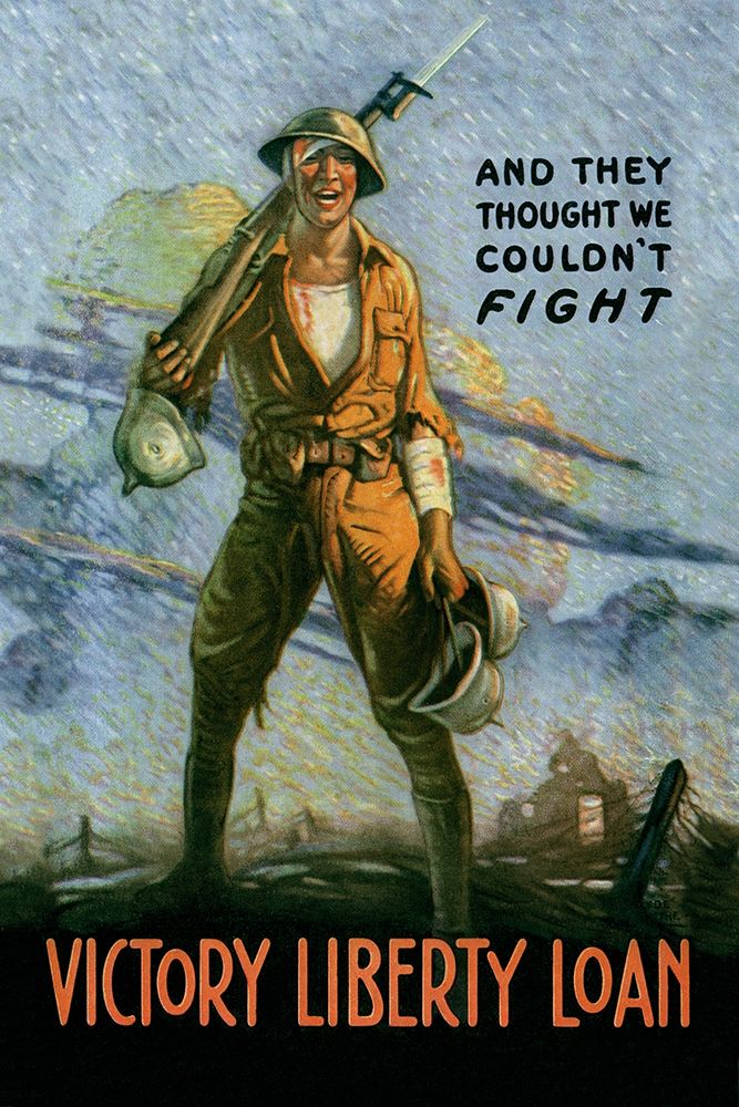 WWI: And They Thought We Couldnt Fight art print by Unknown for $57.95 CAD