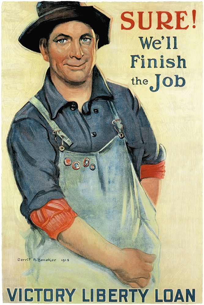 WWI: Sure! Well Finish art print by Unknown for $57.95 CAD