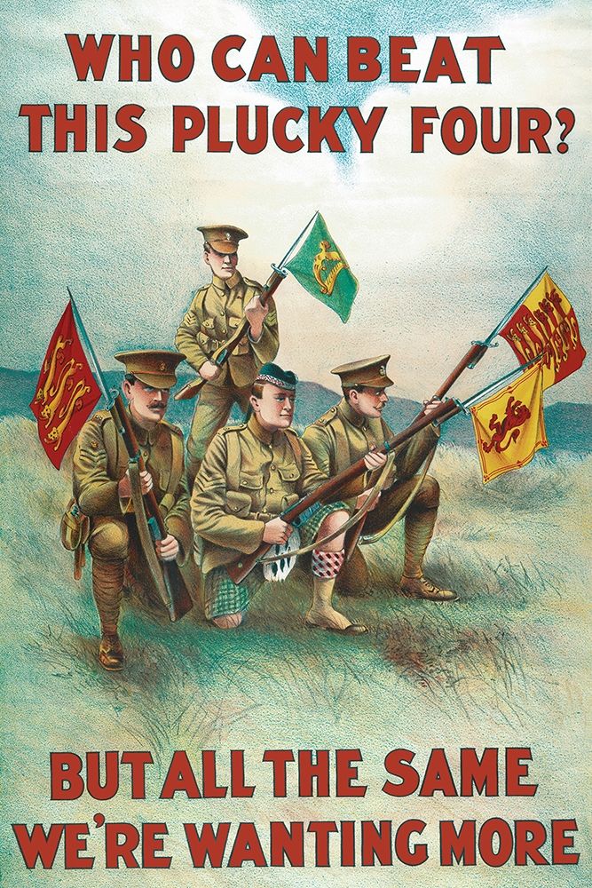WWI: Plucky Four art print by Unknown for $57.95 CAD