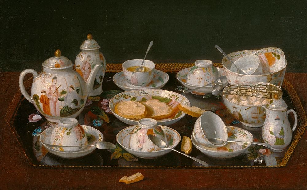 Still Life: Tea Set art print by Jean-Etienne Liotard for $57.95 CAD