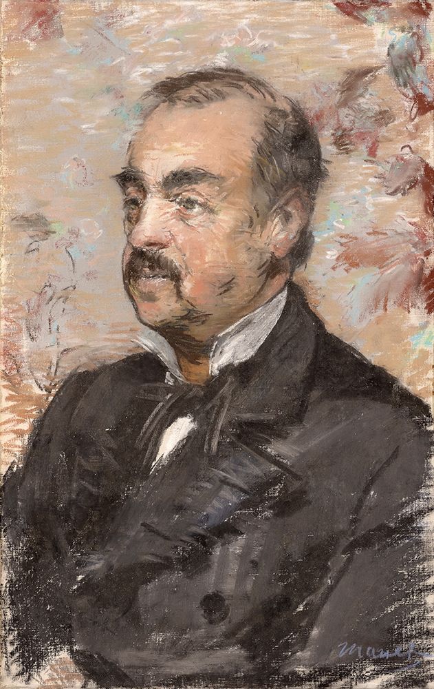 Portrait of Julien de la Rochenoire art print by Edouard Manet for $57.95 CAD