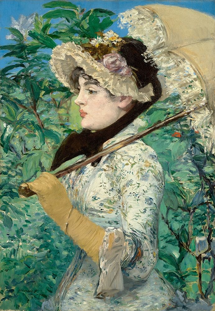 Le Printemps (Jeanne Demarsy) art print by Edouard Manet for $57.95 CAD