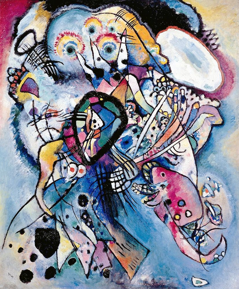 Two Ovals, 1919 art print by Wassily Kandinsky for $57.95 CAD