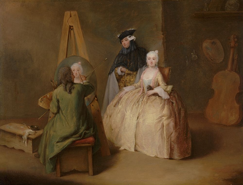 The Painter in His Studio art print by Pietro Longhi for $57.95 CAD