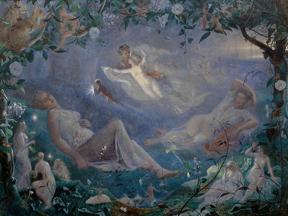 Scene from A Midsummer Nights Dream art print by John Simmons for $57.95 CAD