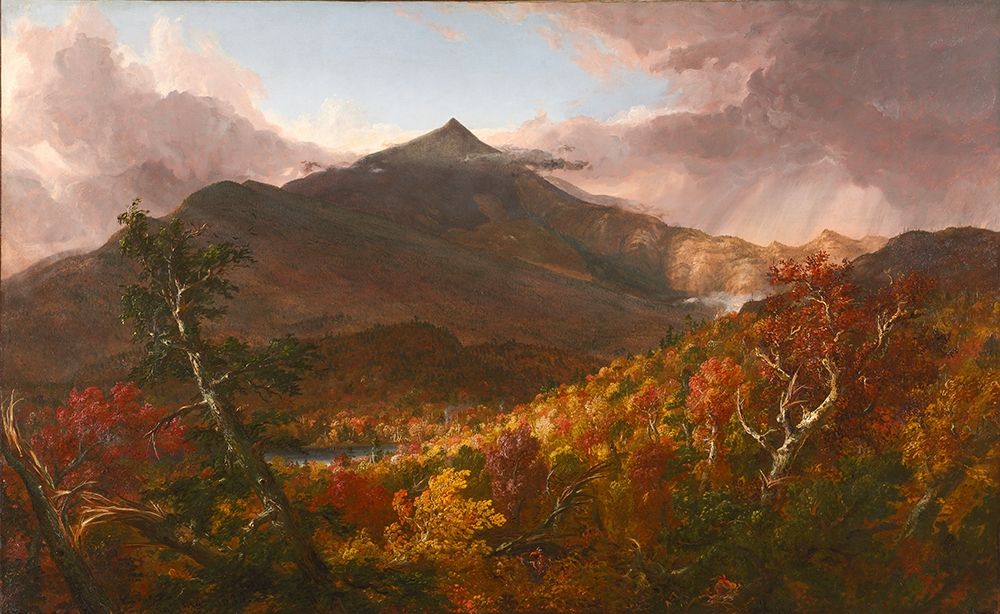 View of Schroon Mountain Essex County New York After a Storm art print by Thomas Cole for $57.95 CAD
